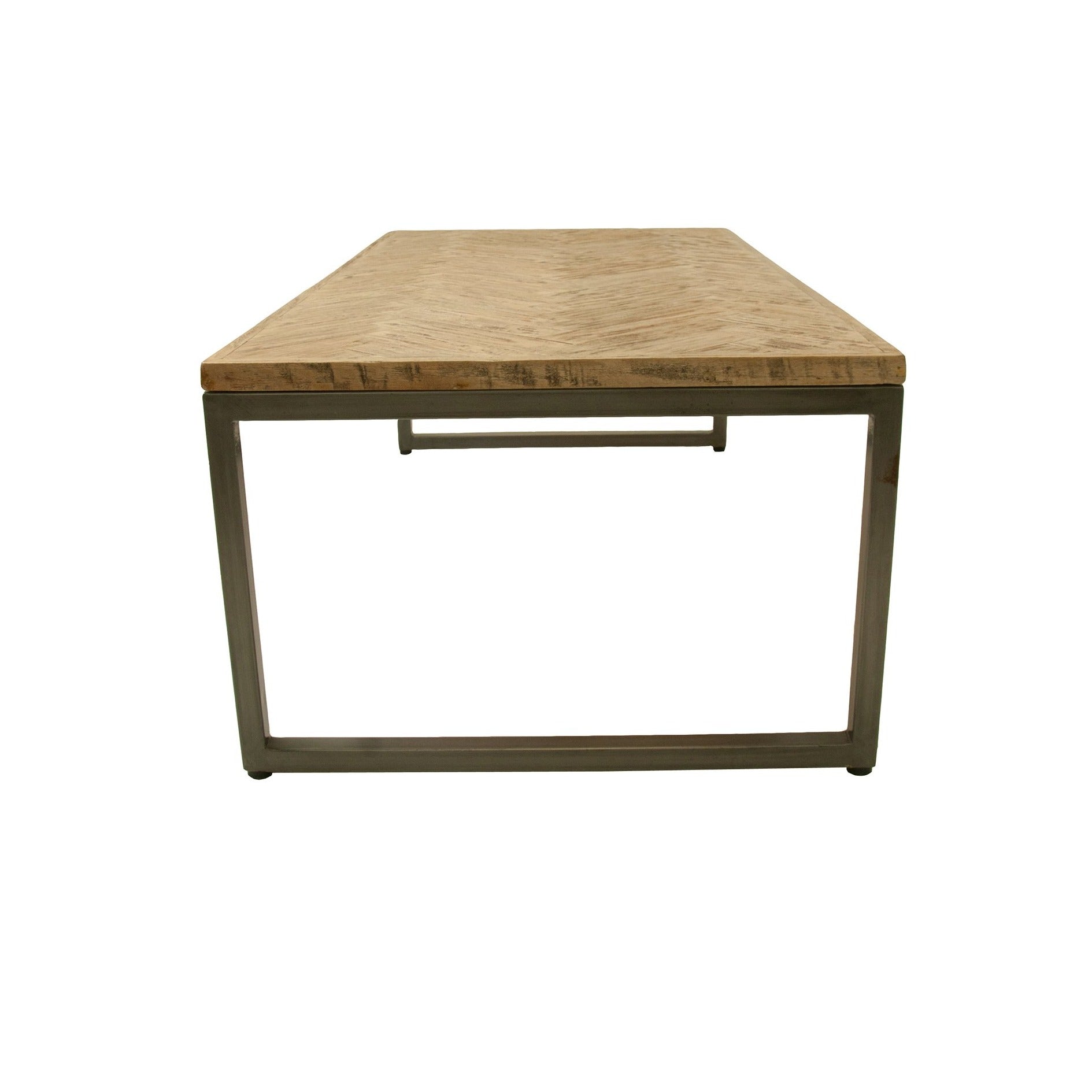 Overton Mango Wood Chevron Coffee Table
